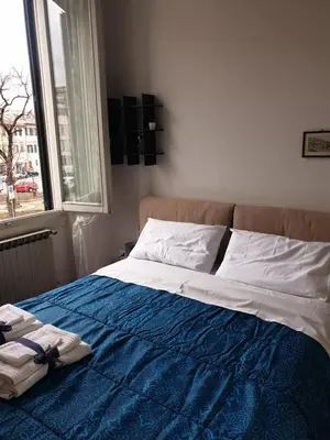 Letto o letti in una camera di Il Prato Firenze
