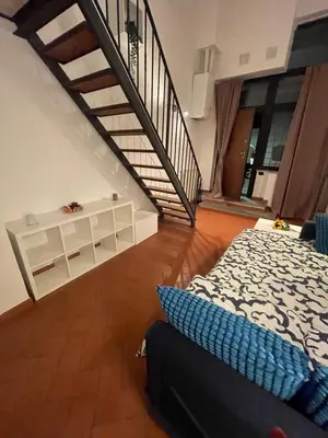 Letto o letti in una camera di Casa La Porta Rossa