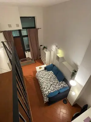 Letto o letti in una camera di Casa La Porta Rossa