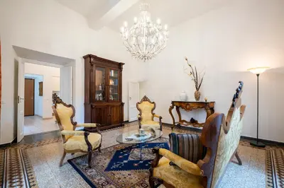 Area soggiorno di Terme Suite Florence Luxury in a 14th century palace