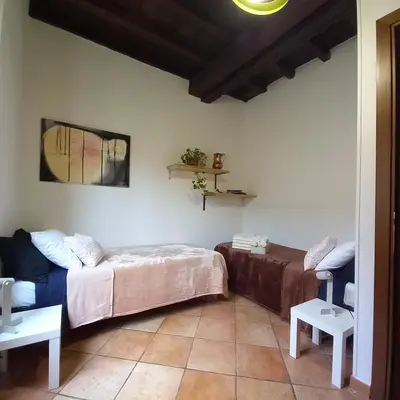 Area soggiorno di Appartamento centro storico Firenze, Luna House