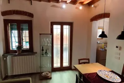 Area soggiorno di Casa del borgo