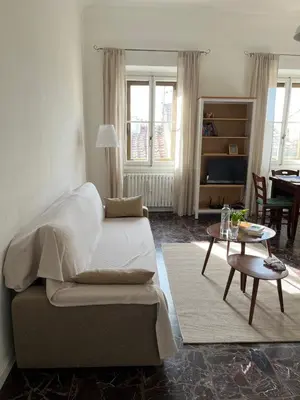 Letto o letti in una camera di Zu Hause in Oltrarno