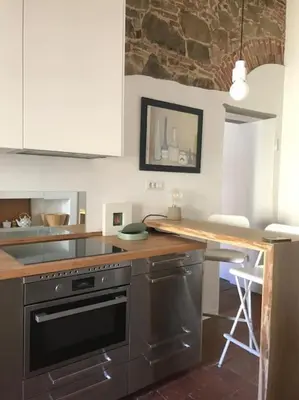 Cucina o angolo cottura di Cosy Apartment Sant'Ambrogio