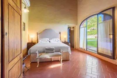 Letto o letti in una camera di Villa Merlaia by Mmega