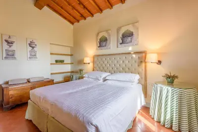 Letto o letti in una camera di Villa Merlaia by Mmega
