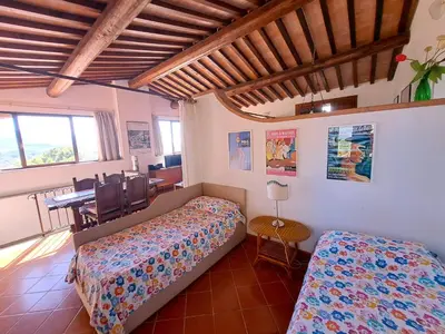 Letto o letti in una camera di La Favilletta Casa Vacanze