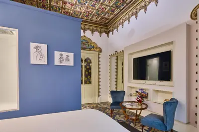 Letto o letti in una camera di Duomo Luxury Florence