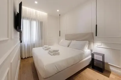 Letto o letti in una camera di Pitti Prestige by Mmega