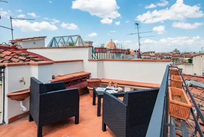 Balcone o terrazza di Pilastri Terrace by Mamo Florence