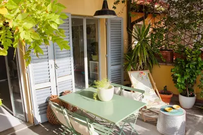 Balcone o terrazza di Attico con terrazza su Firenze