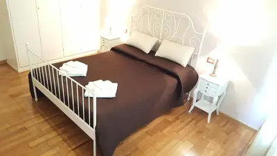 Letto o letti in una camera di Maison Sara