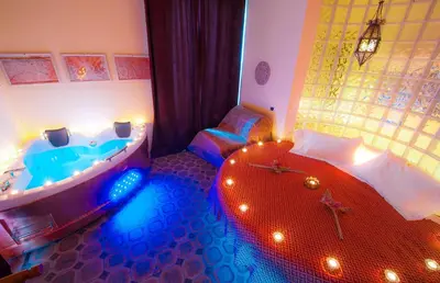 Letto o letti in una camera di Castello di Montalbano