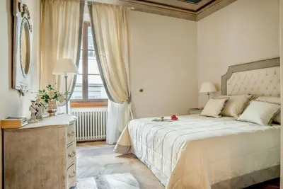 Letto o letti in una camera di Signoria Deluxe Studio-2 people in Signoria Square