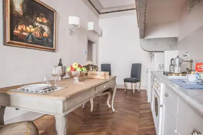 Cucina o angolo cottura di Signoria Deluxe Studio-2 people in Signoria Square