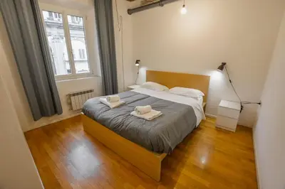 Letto o letti in una camera di San Pierino Apartment