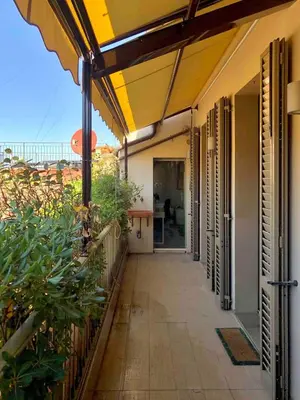 Balcone o terrazza di Suite with 3 terraces at Ponte Vecchio