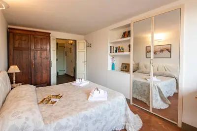 Letto o letti in una camera di Proconsolo Bargello Apartment by Mamo Florence