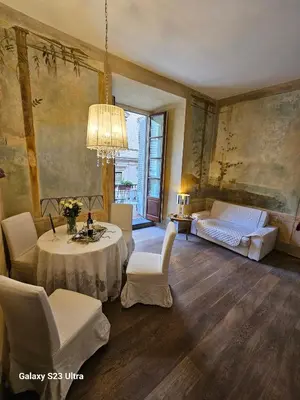 Letto o letti in una camera di Appartamento Signoria