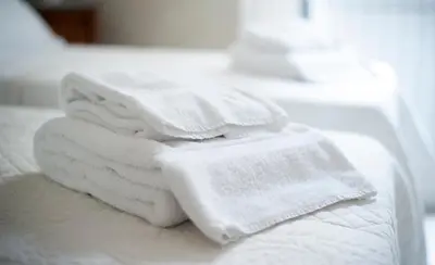 Letto o letti in una camera di Appartamento Signoria