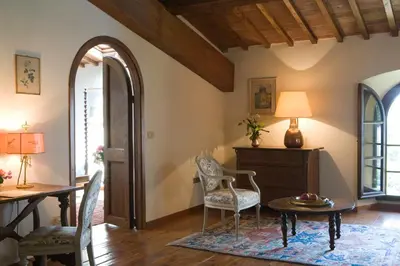 Area soggiorno di Hotel Torre di Bellosguardo