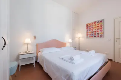 Letto o letti in una camera di Ognissanti Design by Mmega