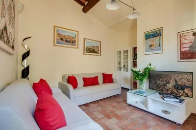 Area soggiorno di Apartments Florence - Canto Dei Nelli