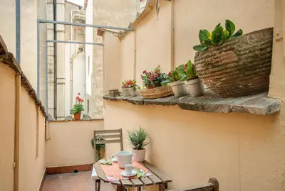 Balcone o terrazza di Apartments Florence - Canto Dei Nelli