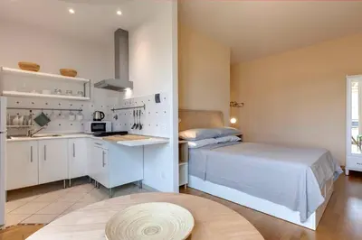 Letto o letti in una camera di Florence Holiday Homes Casa Belfiore