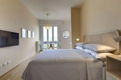 Letto o letti in una camera di Florence Holiday Homes Casa Belfiore