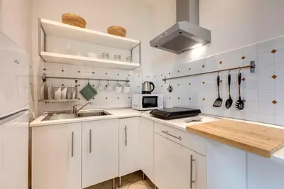 Cucina o angolo cottura di Florence Holiday Homes Casa Belfiore
