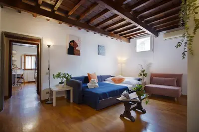Area soggiorno di Appartamento Borgo degli Artisti