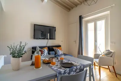 TV o dispositivi per l'intrattenimento presso Roofscape view
