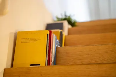 Biblioteca nell'appartamento