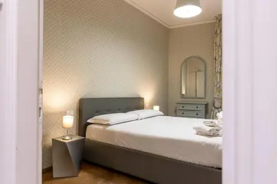 Letto o letti in una camera di Ponte Vecchio Elegant