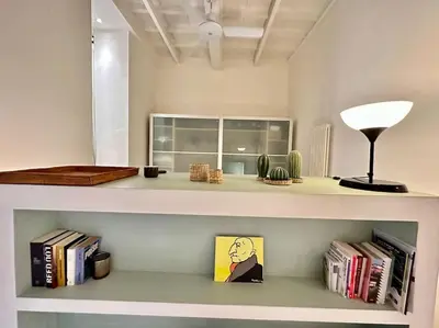 Biblioteca nell'appartamento