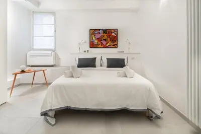 Letto o letti in una camera di Casa San Martino in the feel of the middle age
