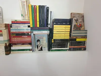 Biblioteca nell'appartamento