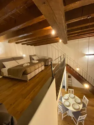 Letto o letti in una camera di signoria flat 5* centro storico
