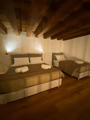 Letto o letti in una camera di signoria flat 5* centro storico