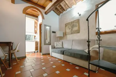 Area soggiorno di Apartment San Frediano