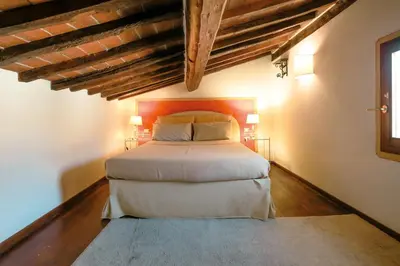 Letto o letti in una camera di Apartment San Frediano
