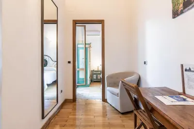 Area soggiorno di Firenze Rentals Mini Suite Corso