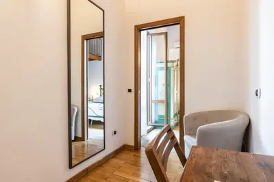 Area soggiorno di Firenze Rentals Mini Suite Corso