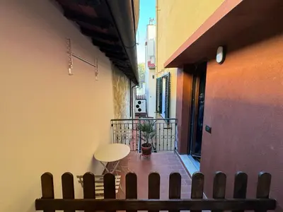 Balcone o terrazza di Venus Two-Floored Stylish Apartment in the City Center