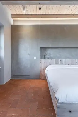 Letto o letti in una camera di La Casa Rosa bnb