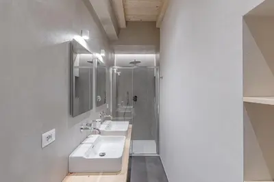 Bagno di La Casa Rosa bnb