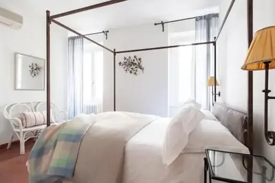 Letto o letti in una camera di Santa Croce Traditional House