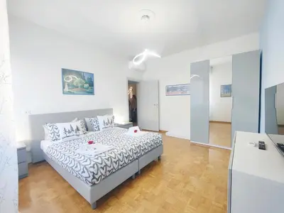 Letto o letti in una camera di Florence Harmony