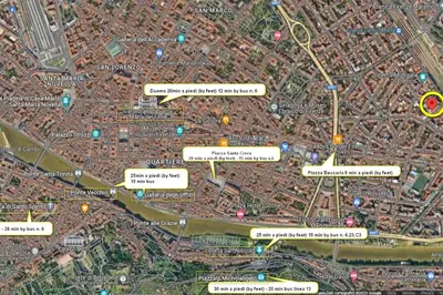 Planimetria di Dora's House Firenze
